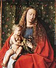 The Madonna with Canon van der Paele [detail 2] by Jan van Eyck